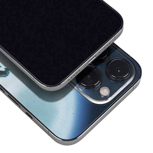 Marvel Black Panther Jumping Through Air iPhone 14 Pro Skin